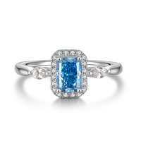 Ethereal Cushion-Cut Ring | Halo Pavé Diamond in 18K White Gold