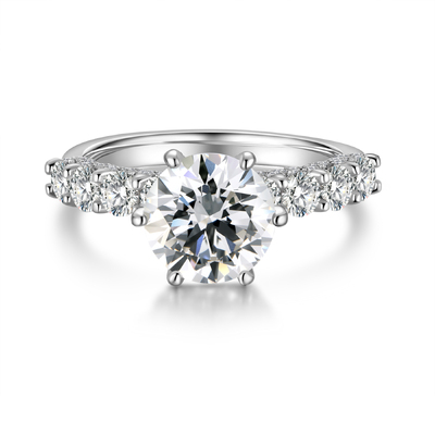 Platinum Lace Diamond Ring